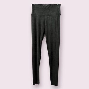 Offline by aerie high rise Velour leggings Ladies size large Dark gray